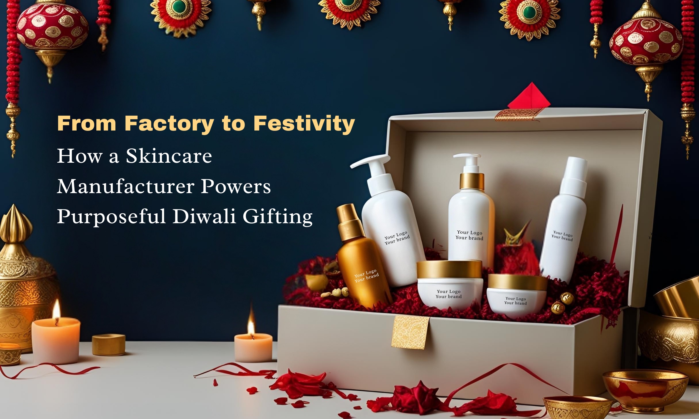 Custom-skincare-gift-sets-manufactured-for-Diwali-by-private-label-brand