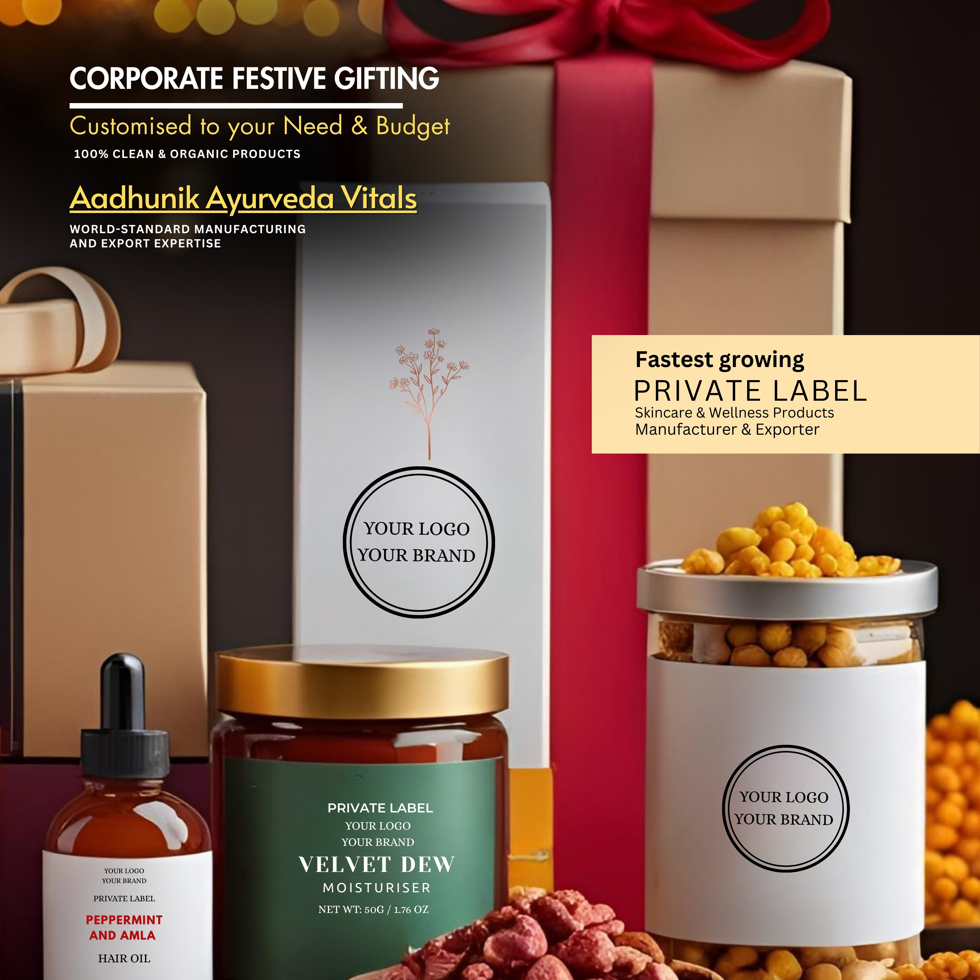 corporate diwali gifting ideas,private label diwali gift,private label skincare manufacturer