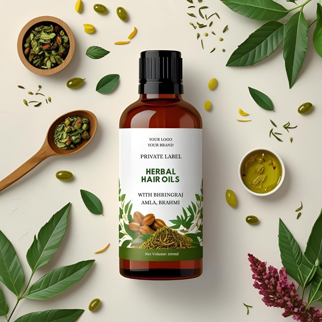 Herbal-hair-oils-with-bhringraj-amla-brahmi