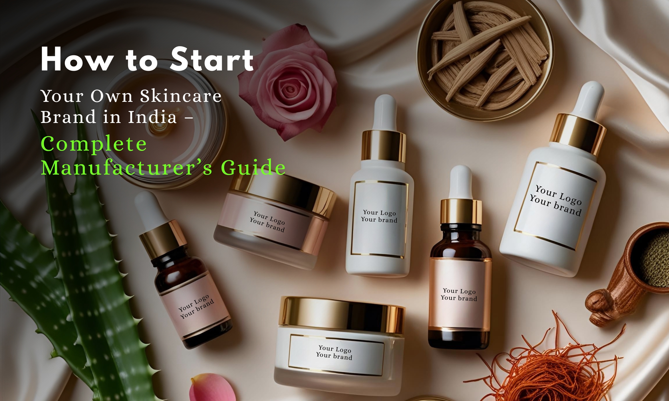 private label skincare manufacturer in india, organic cosmetic supplier in india,cosmetic manufacturer in india