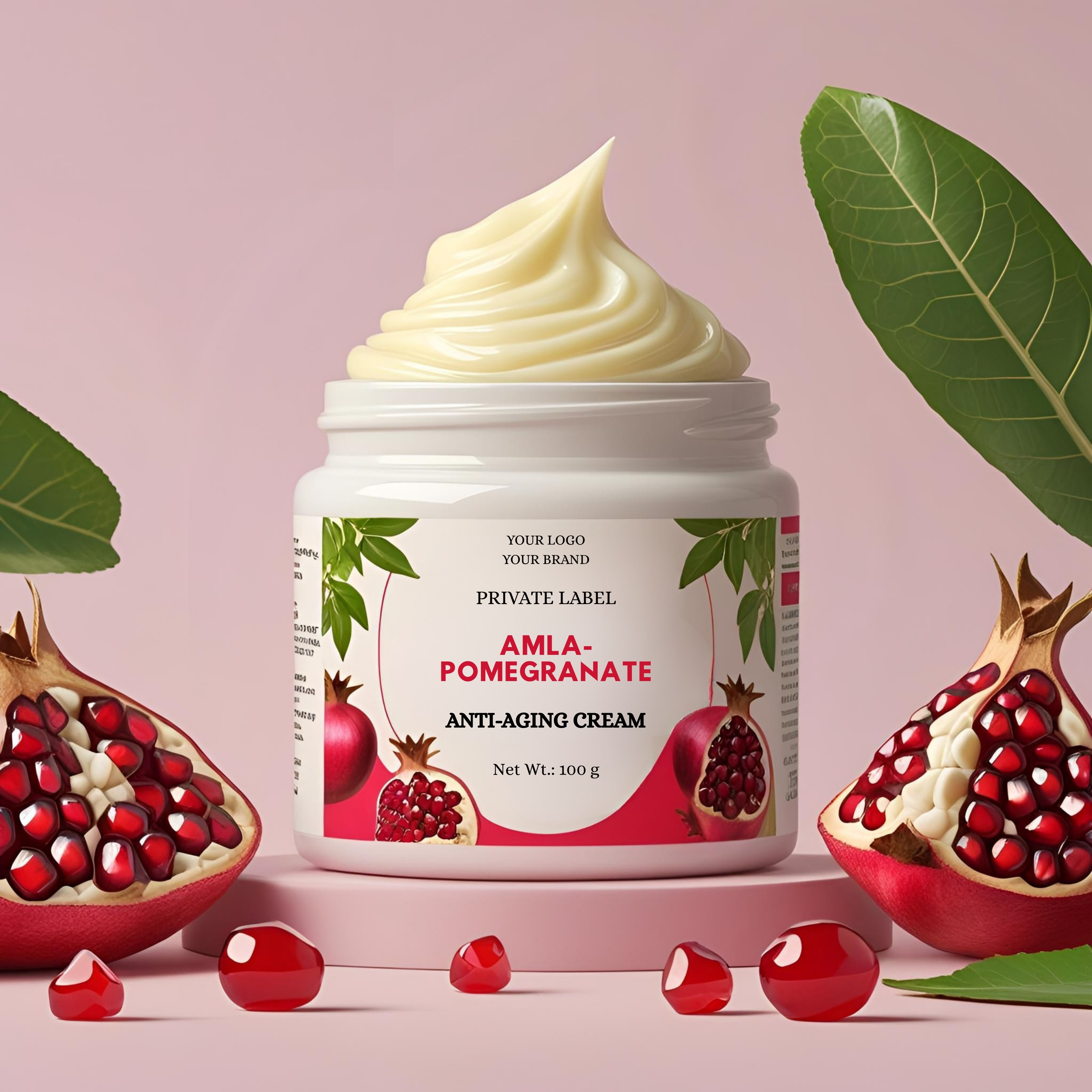 privat label pomegranate cream Manufacturer,amla cream manufacturer,cream manufacturer