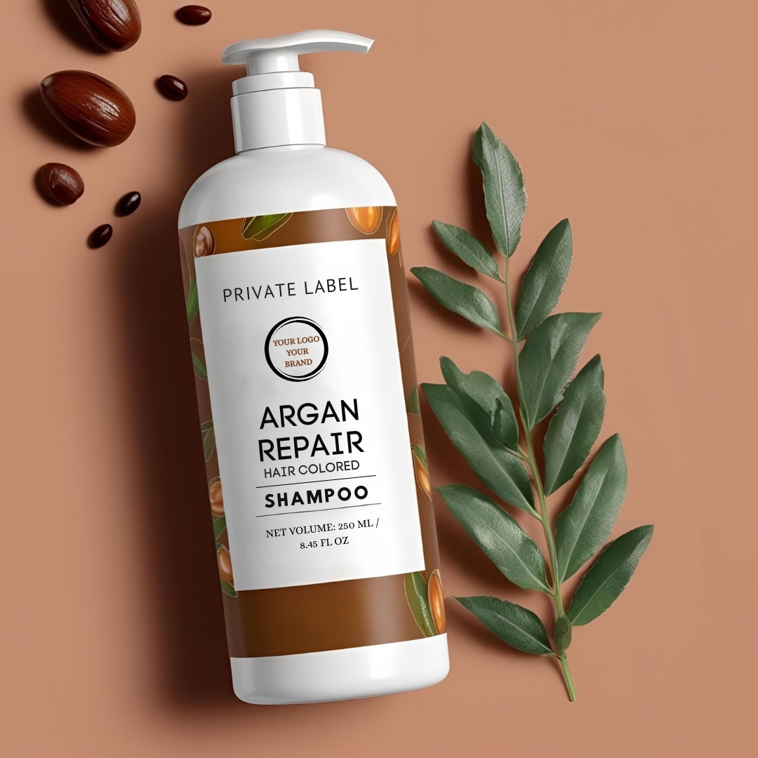 Private-Label-Argan-Repair-Hair-colored-Shampoo