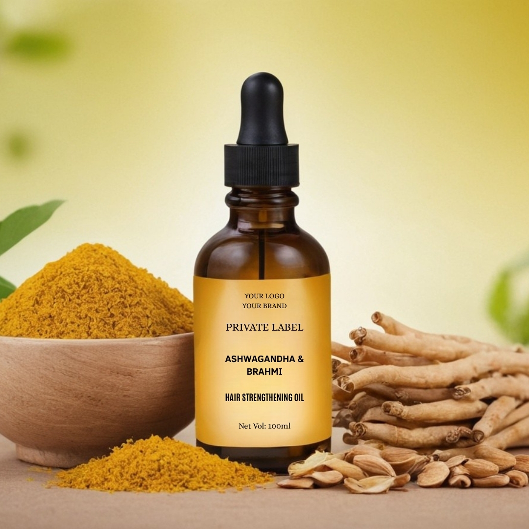 Private-Label-Ashwagandha-&-Brahmi-Hair-Strengthening-Oil