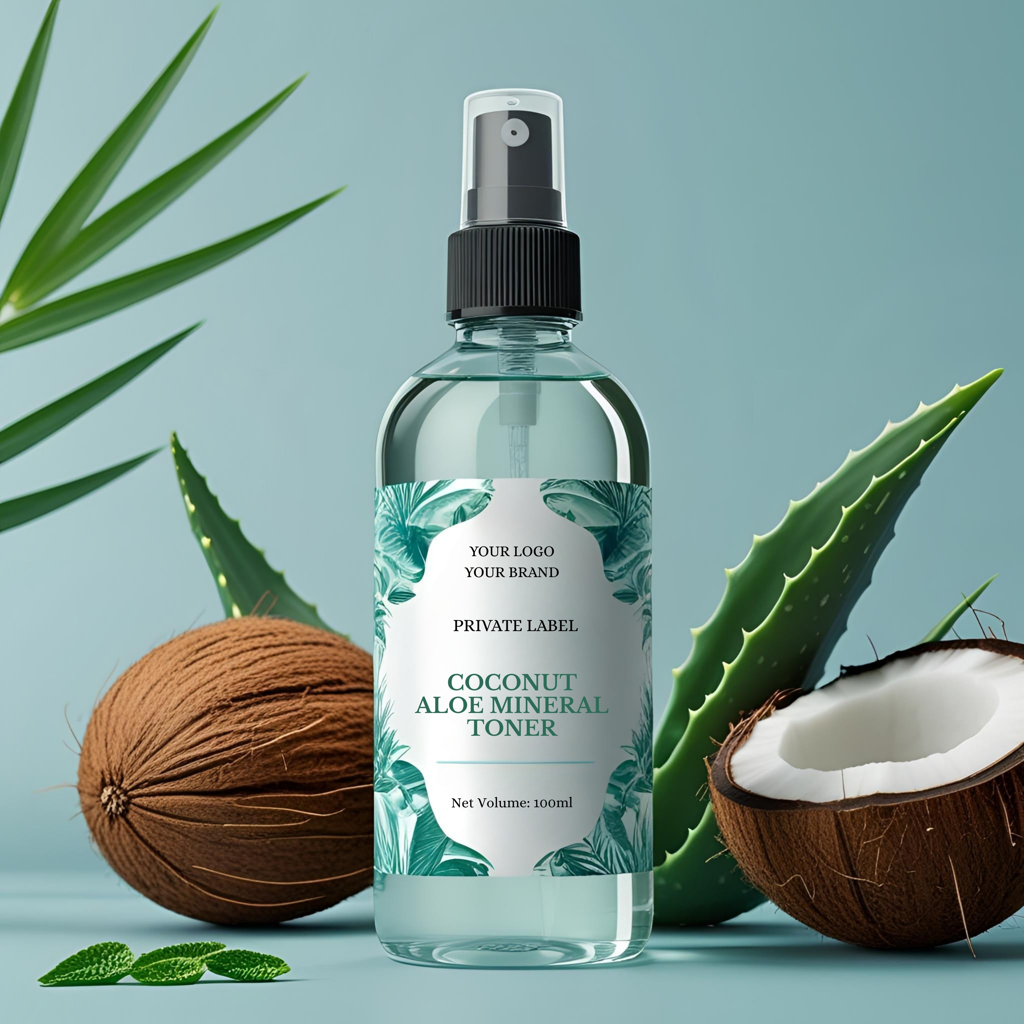 Coconut based toner manufacturer,private label aloe toner,white label toner