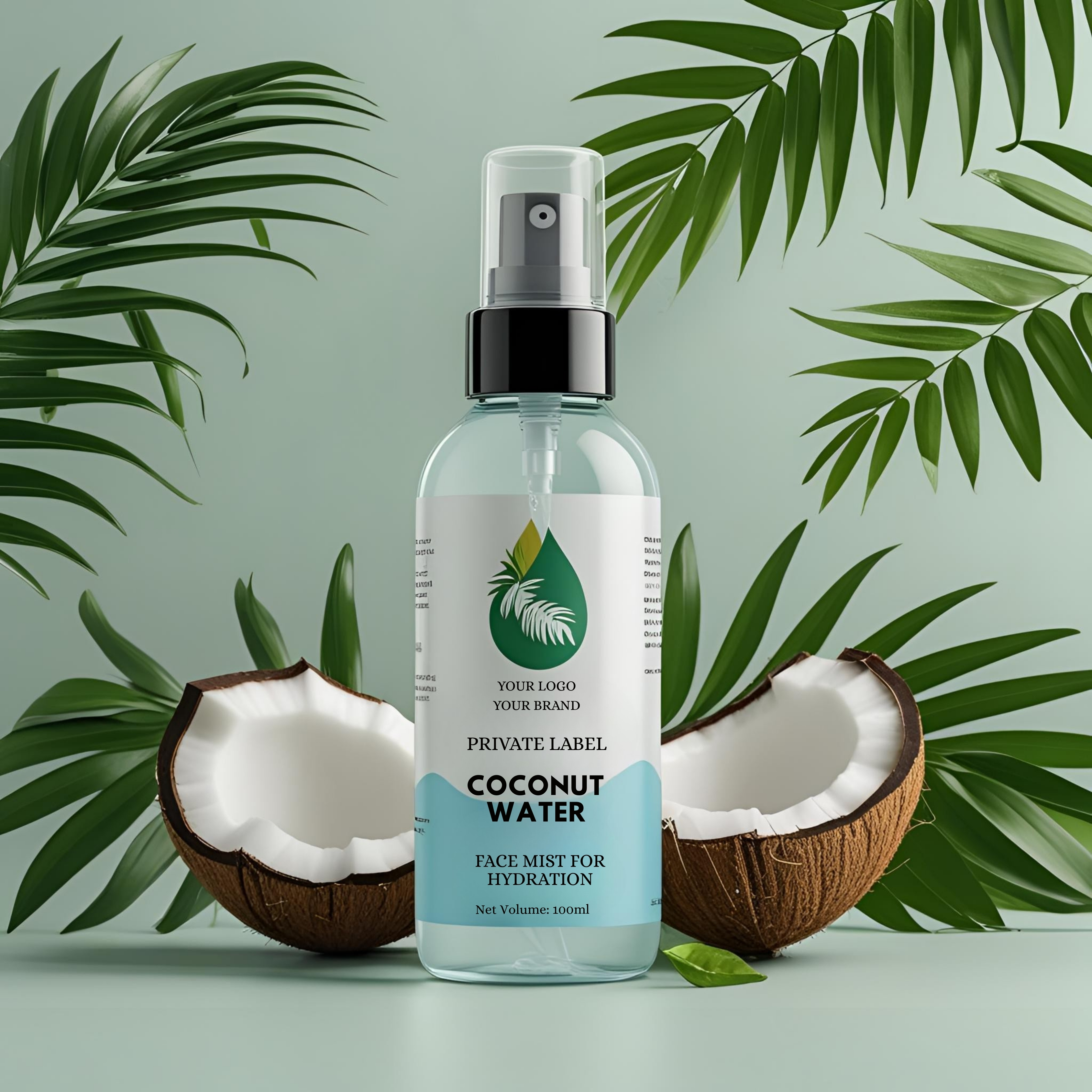 Coconut face mist manufacturer,coconut water Products supplier,organic skincare manufacturer
