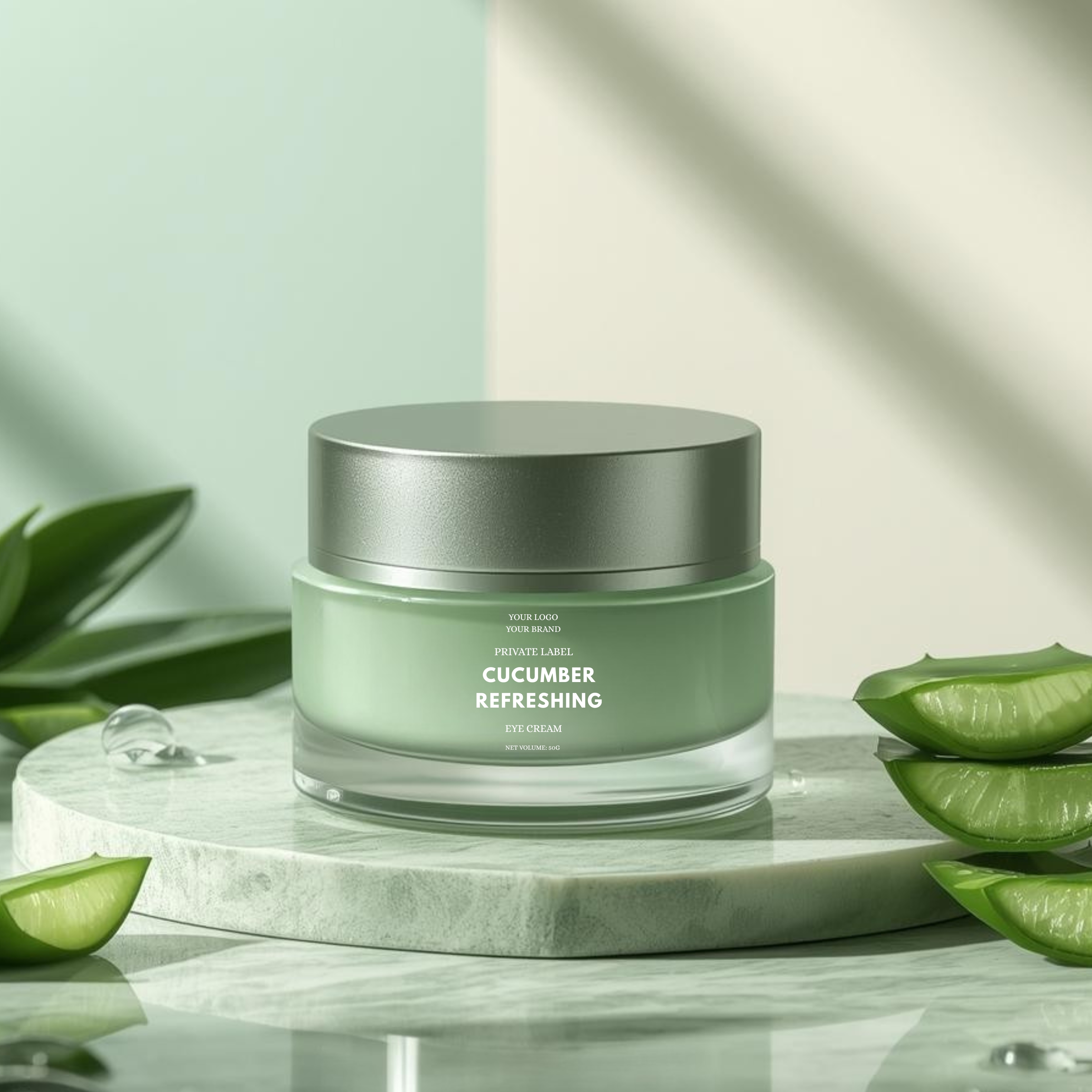Private Label Cucumber Refreshing Eye Cream,cucumber eye cream manufacturer,private label skincare manufacturer