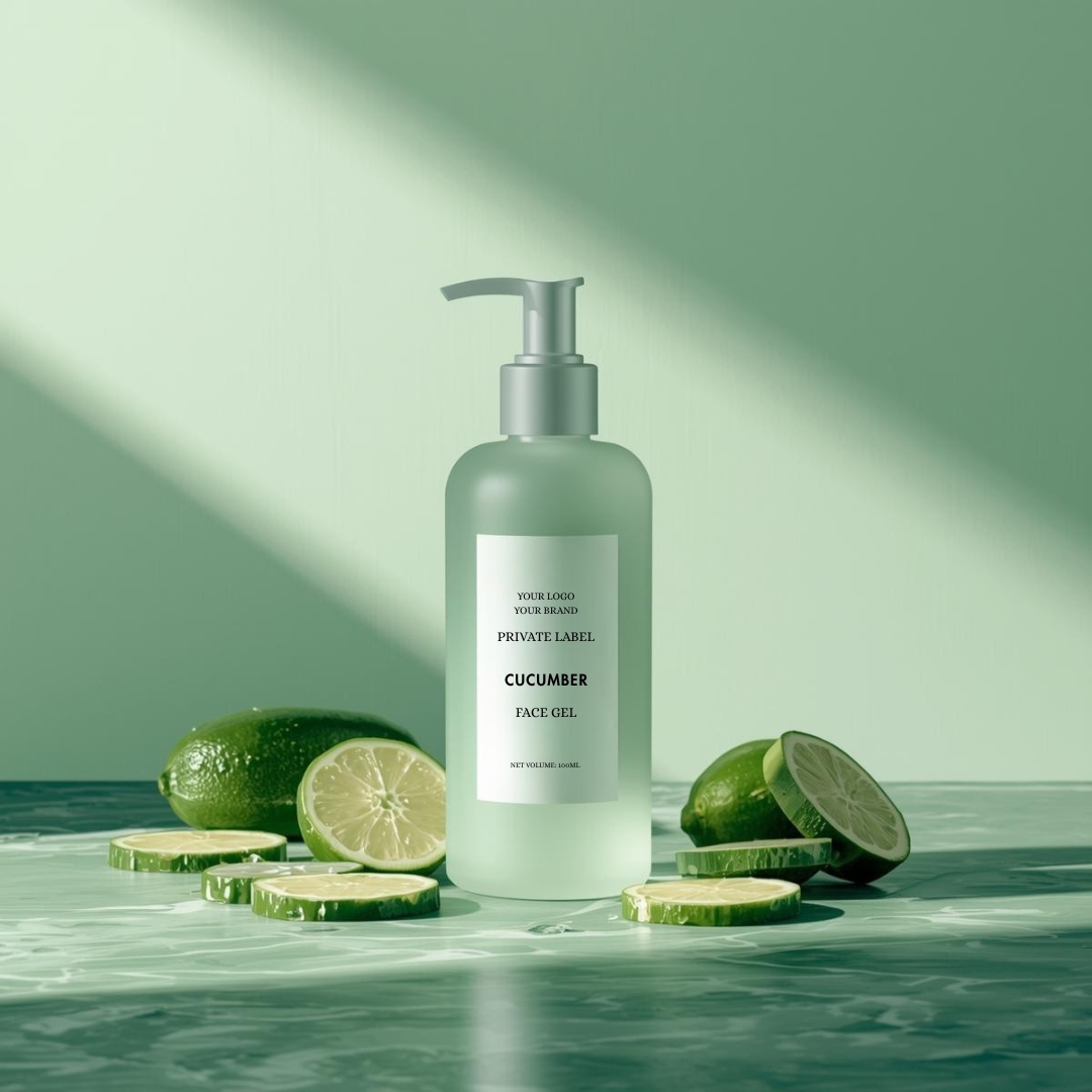 Private Label face gel ,organic face gel manufacturer,best skincare products manufacturer