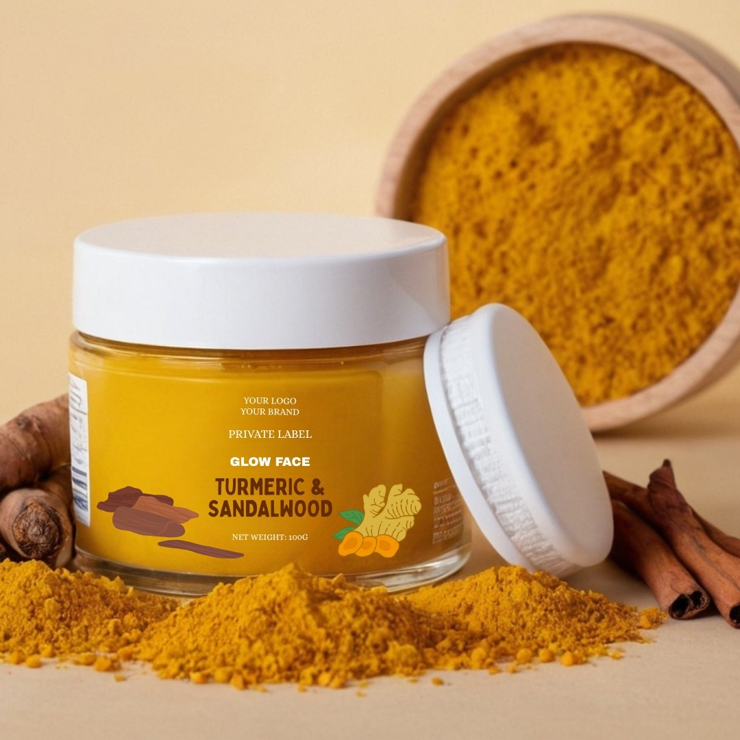 Private-Label-Glow-Face-Pack-with-Turmeric-&-Sandalwood
