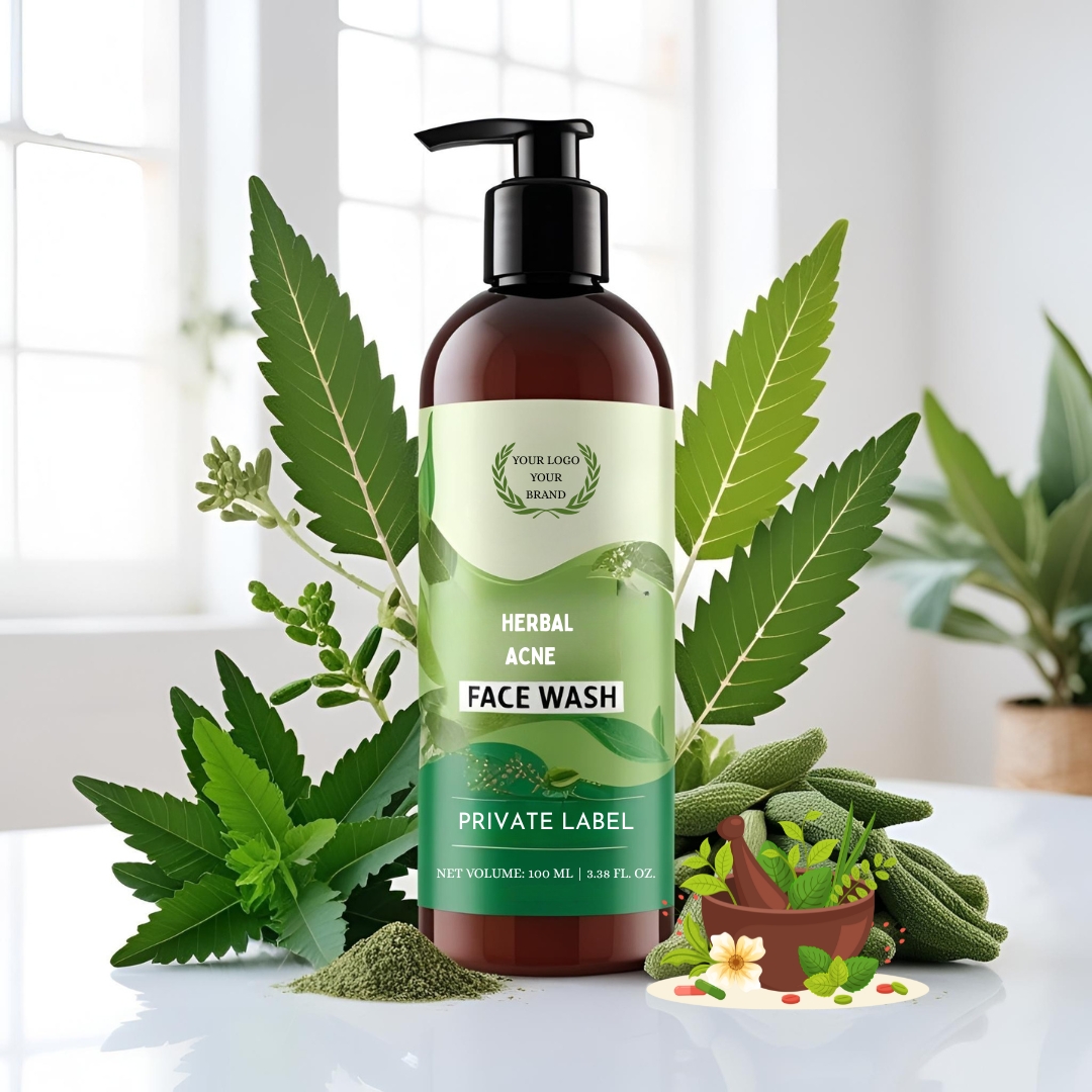 Private-Label-Herbal-Acne-Face-Wash-manufacturer