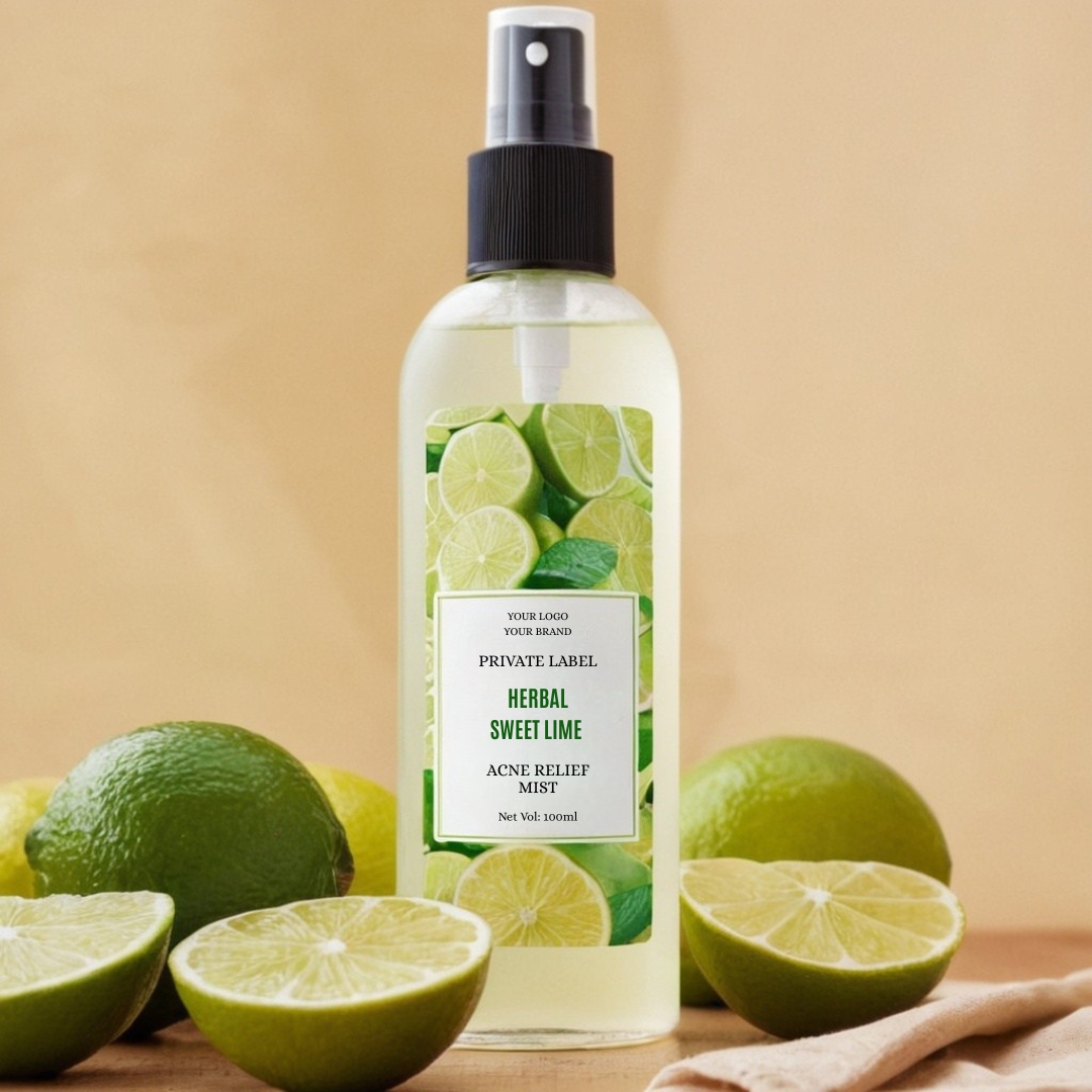 Private-Label-Herbal-Sweet-Lime-acne-relief-mist