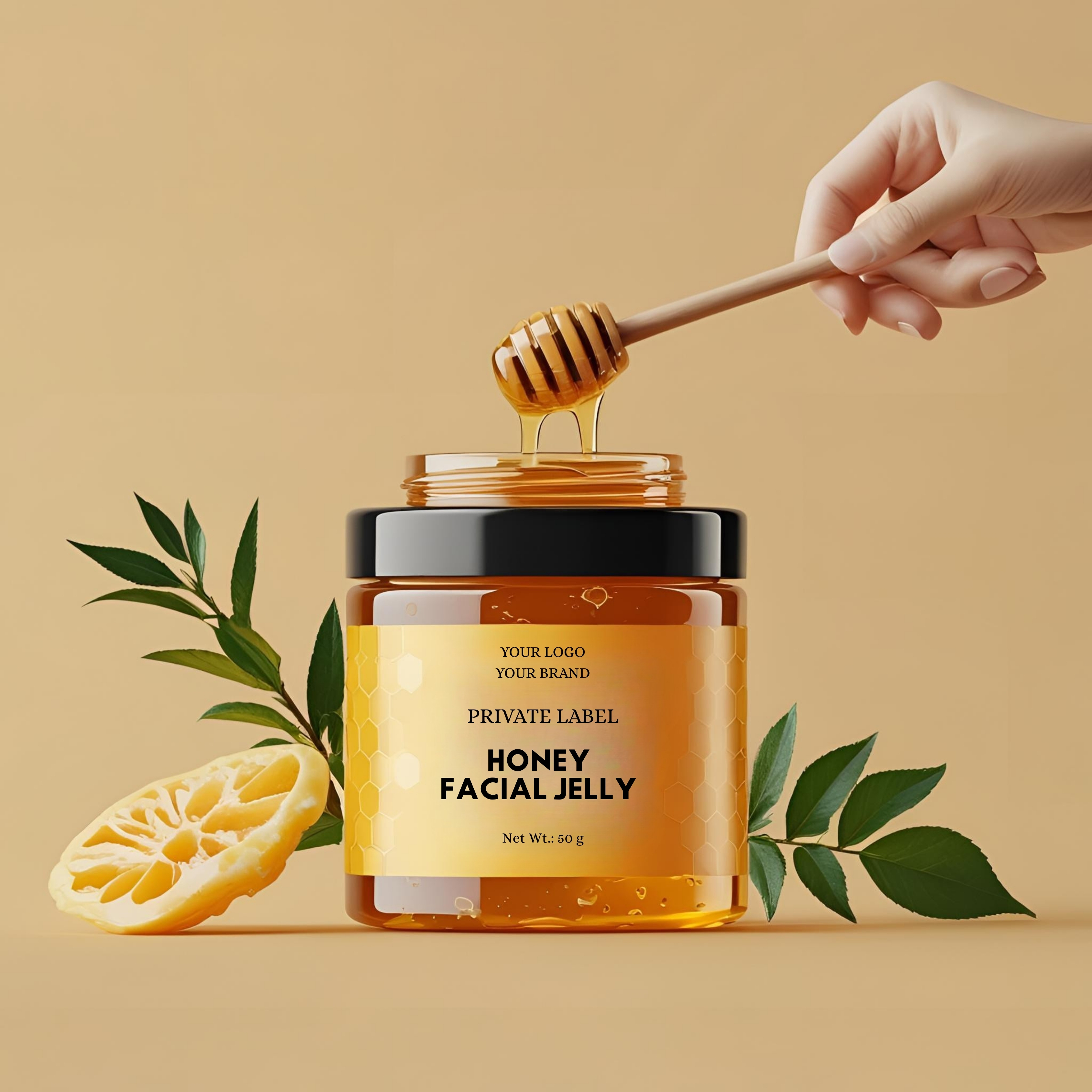 edible cosmetic manufacturer,private label honey based Products