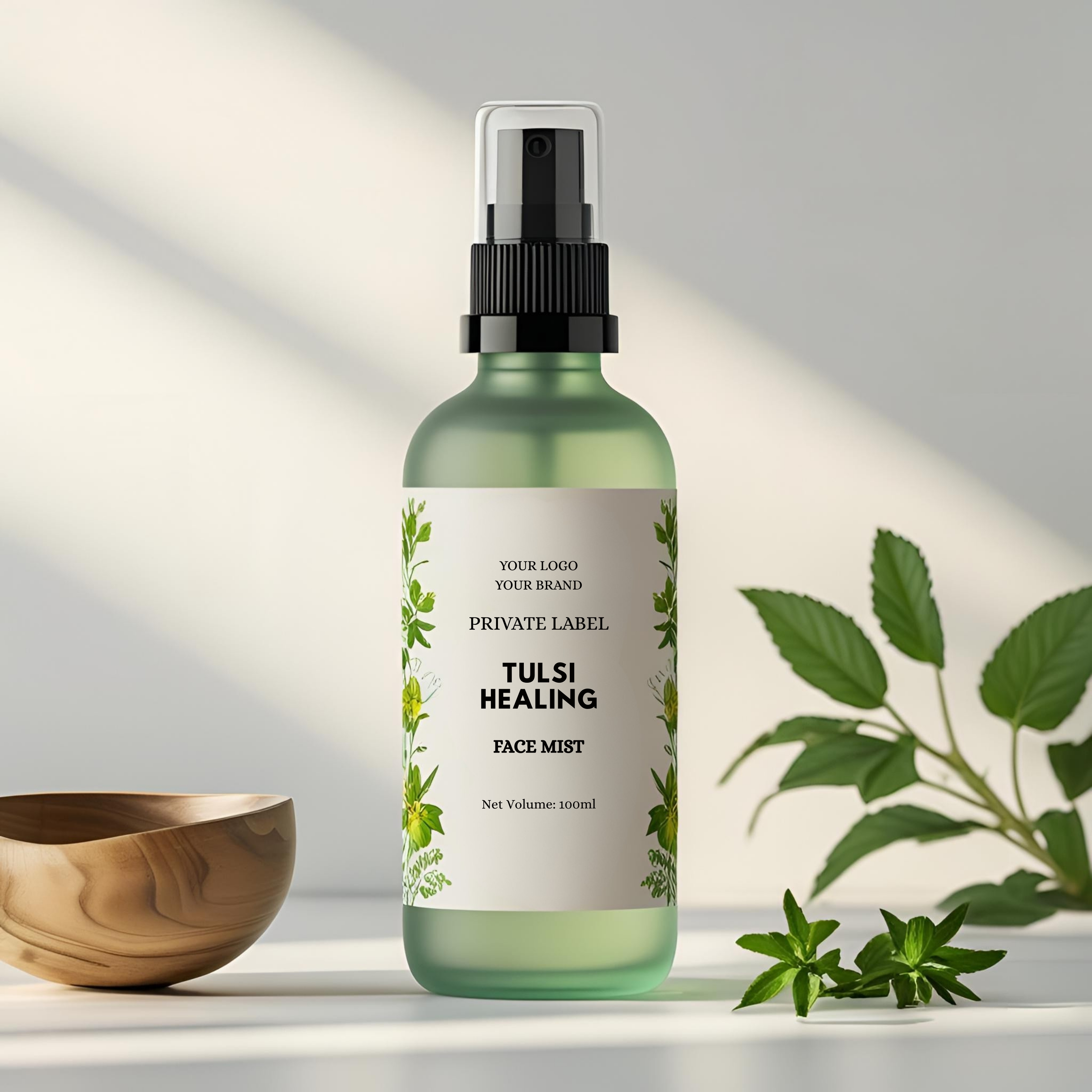 mist manufacturer in india,private label face mist,edible tulsi face mist