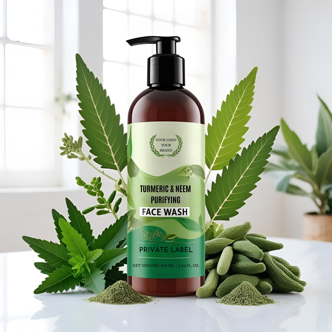 Private-Label-Turmeric-&-Neem-Purifying-Face-Wash-manufacturer