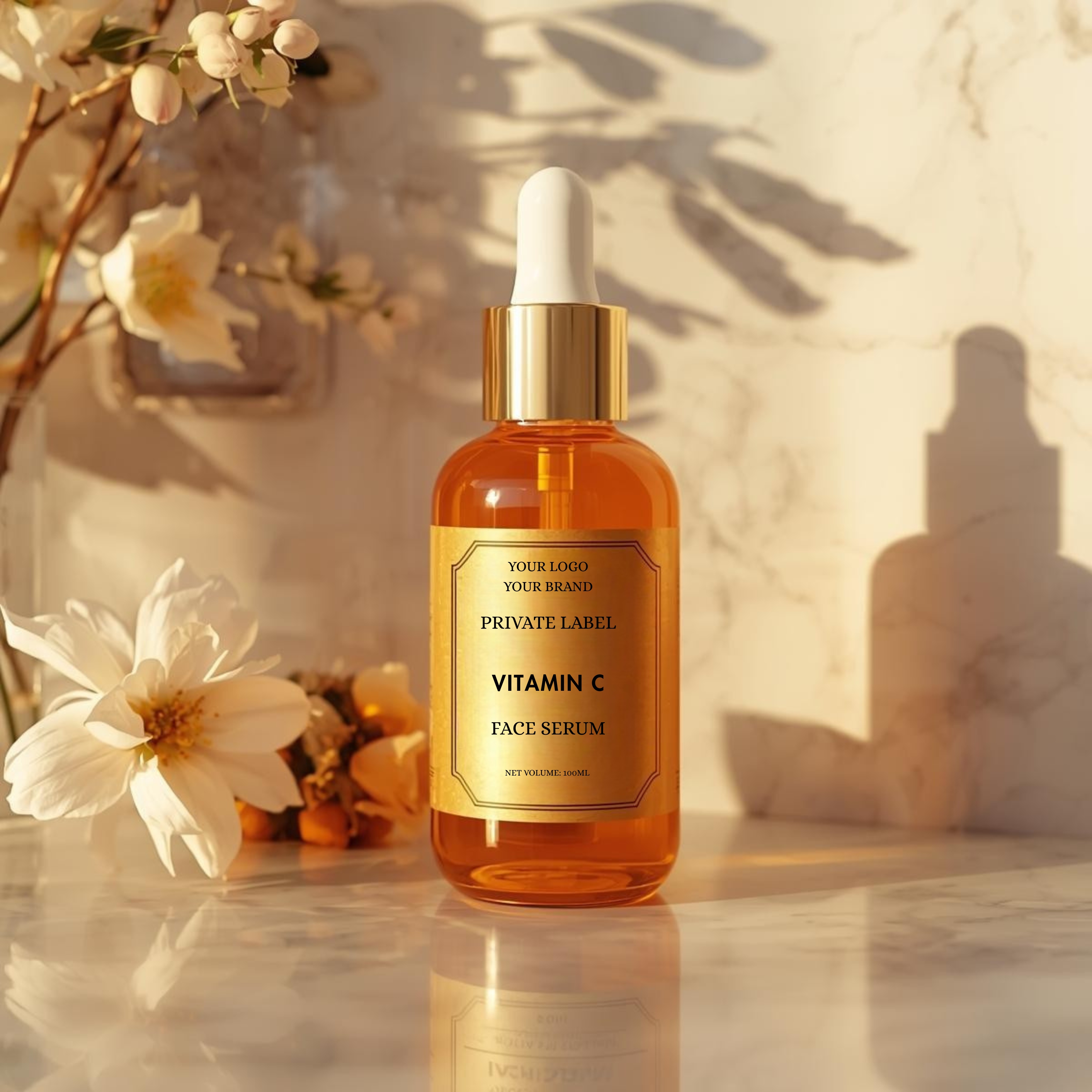 Private Label Vitamin C Face Serum,organic vitamin C face serum manufacturer,organic skincare Suppliers