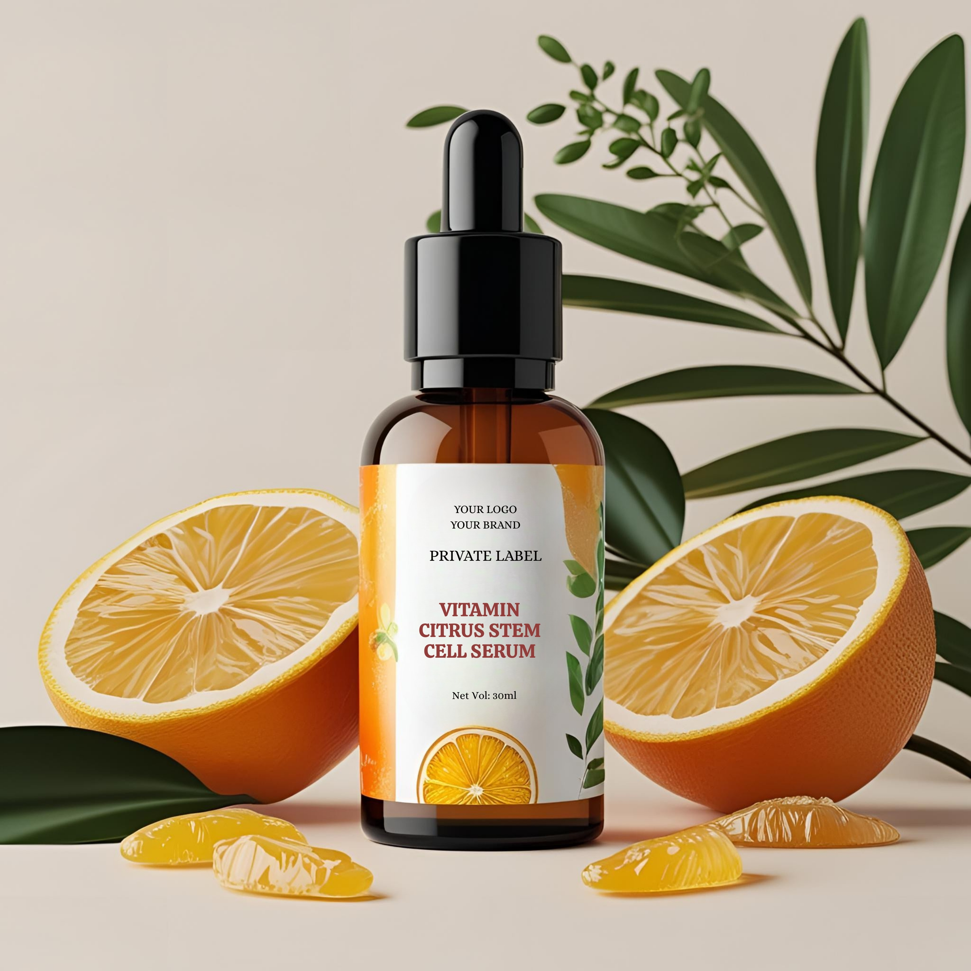 face serum manufacturer,private label citrus cell serum,edible vitamic serum