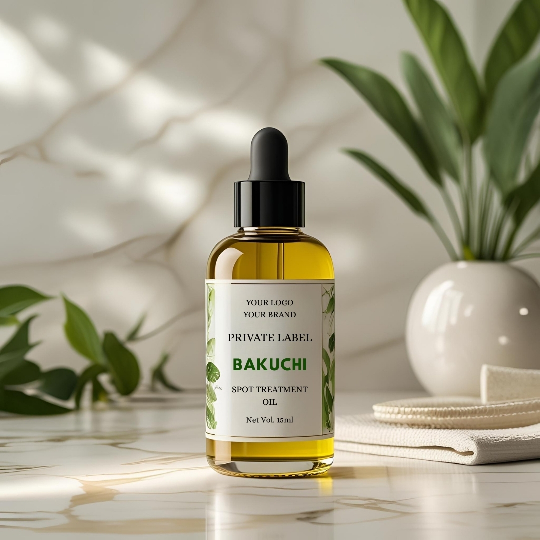 carrier oil for essential oils,natural oil manufacturer,Private label Bakuchi Spot Treatment Oil,private label bakuchi oil exporter