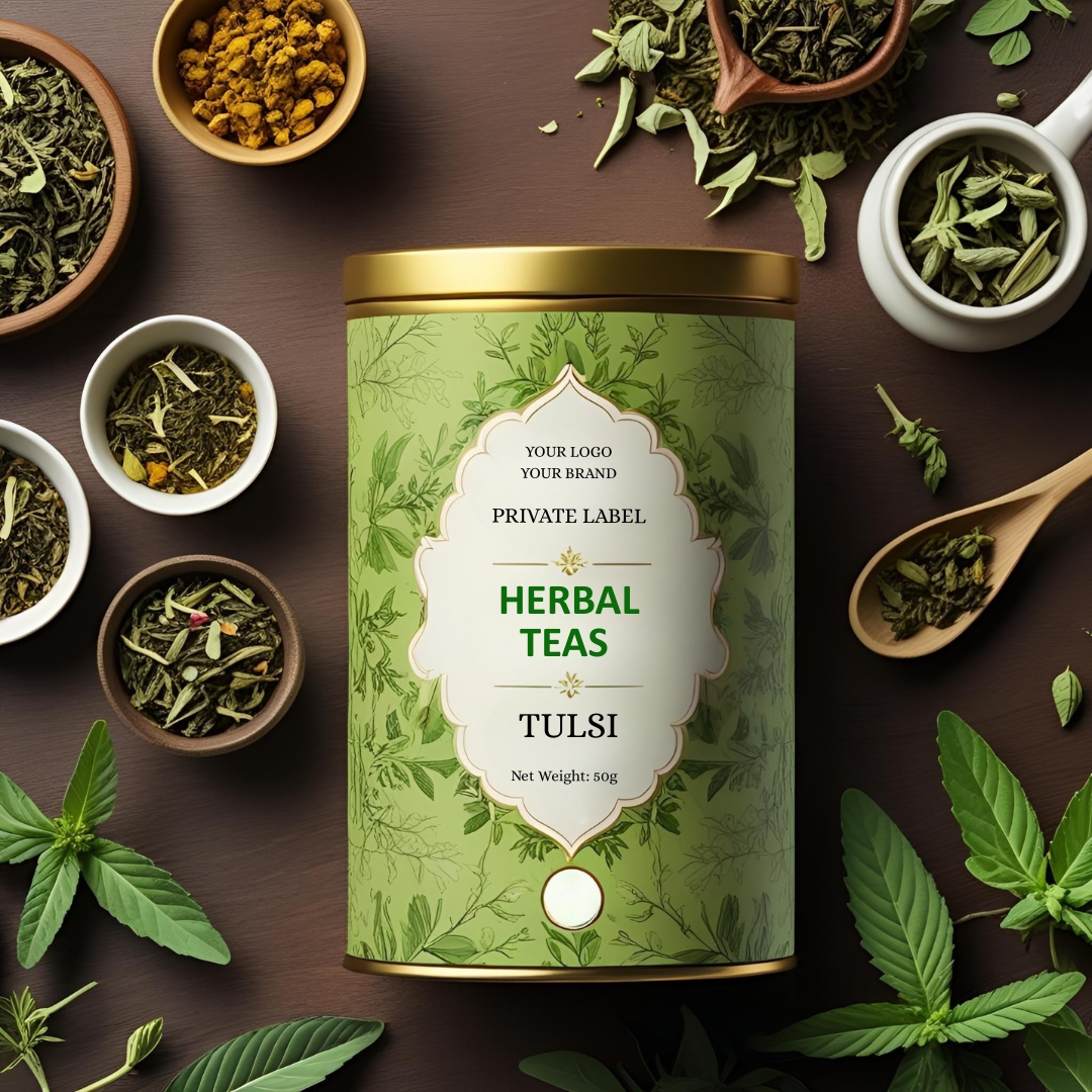 Private-label-Herbal-teas-Tulsi
