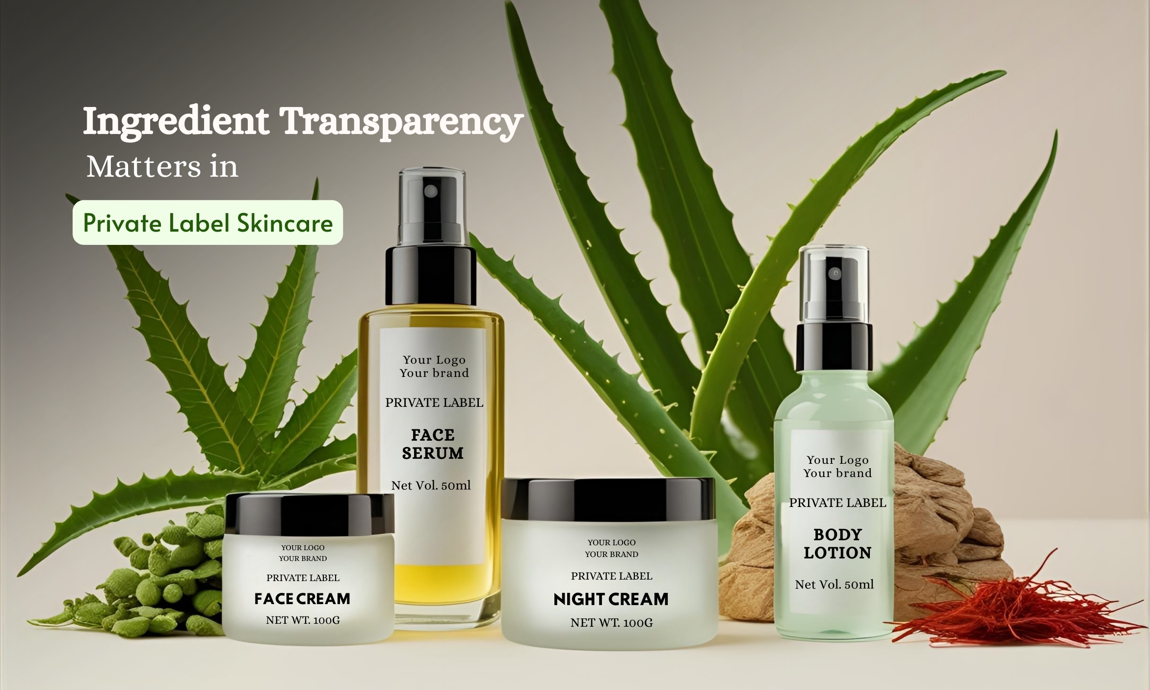 clean skincare manufactuer,Transparency in skincare manufacturing