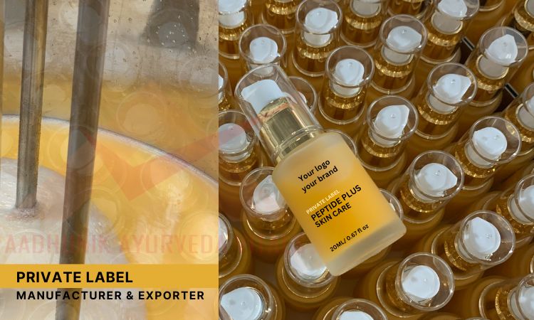peptide plus & other vital based skincare manufacturer