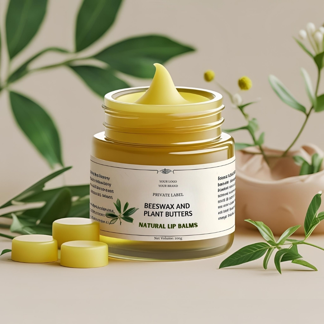 private-label-Natural-lip-balms-with-beeswax-and-plant-butters